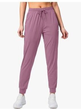 Fabletics Pinkish
 Drawstring Jogger Pants Sz L